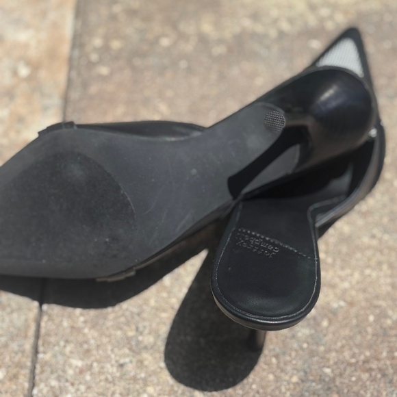 Jeffrey Campbell Black/plaid pointy toe sandals size 10 - Picture 3 of 7